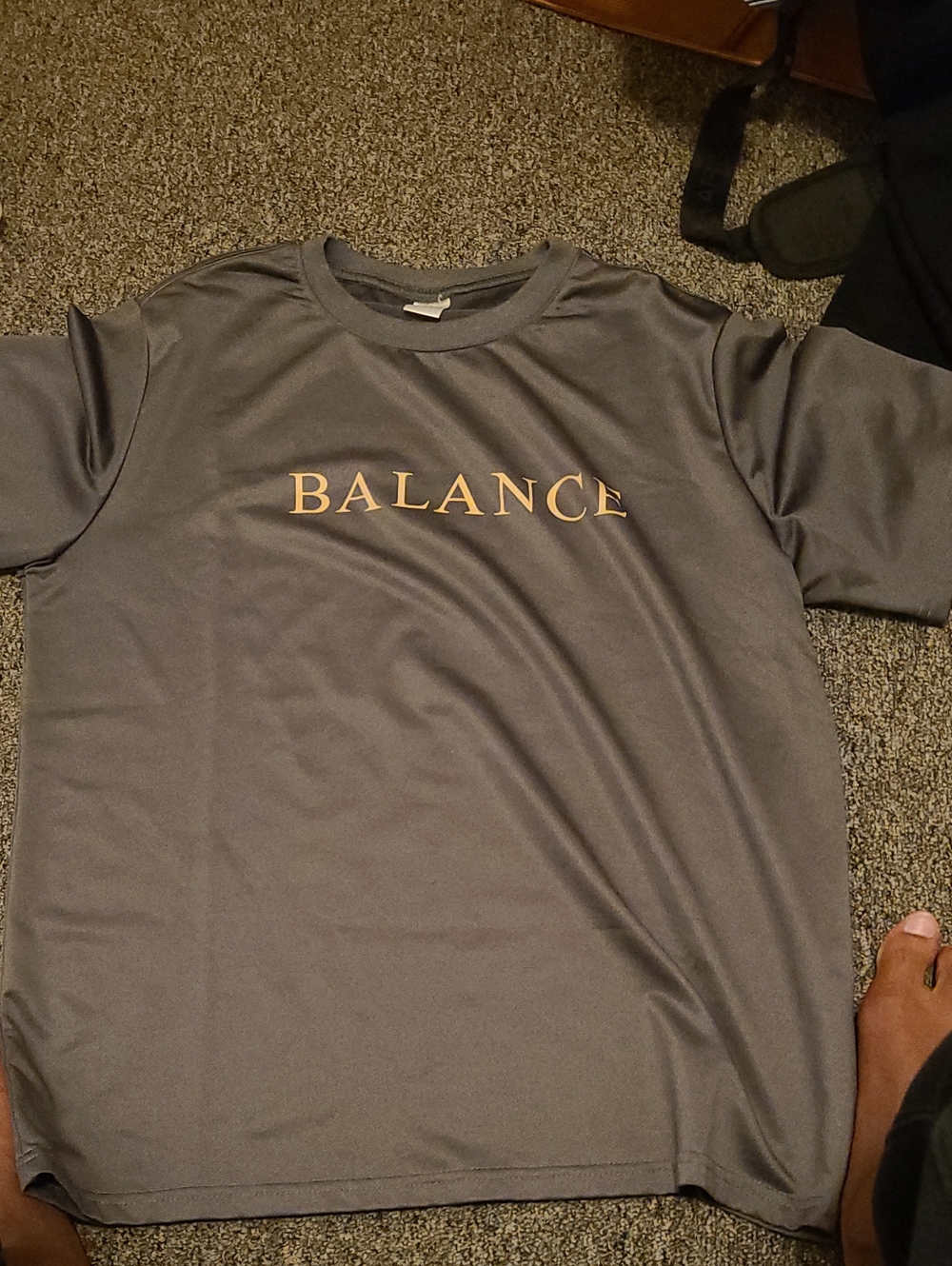 Balance Graphic Short-Sleeve Tee - Gray